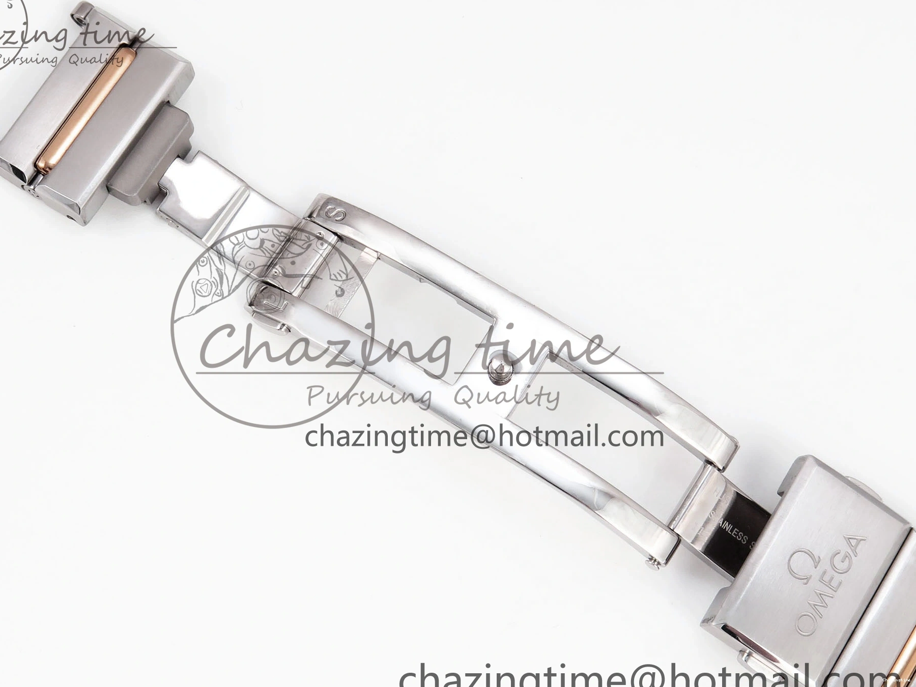 1231 Lightweight Constellation 39mm SS RG Diamonds Bezel ASWF 1:1 Best Edition White Diamonds Dial on SS RG Bracelet A 7774